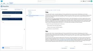 Mockup de datos consolidados que sustentan el crecimiento